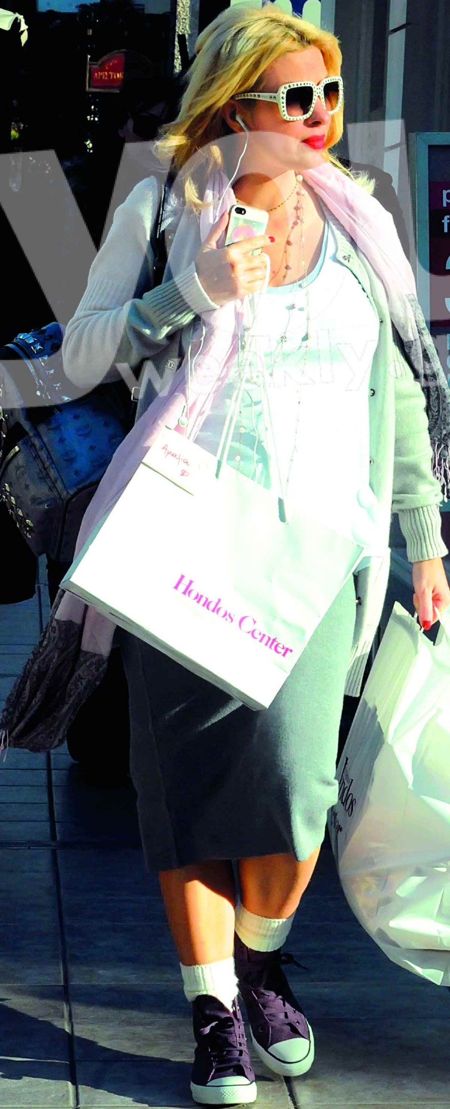 Ελένη Μενεγάκη περιοδικό YOU μικρή Μαρίνα