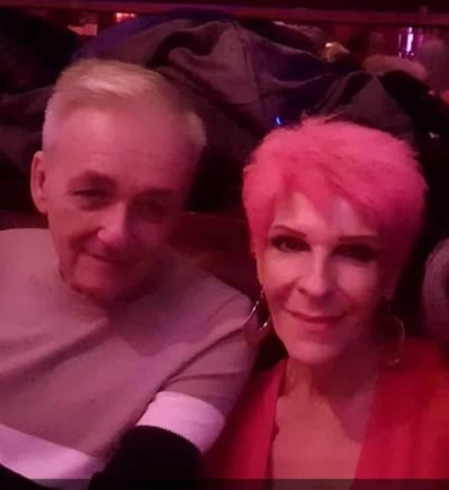 Η Σοφία Βόσσου και ο Ανδρέας Μικρούτσικος μαζί.