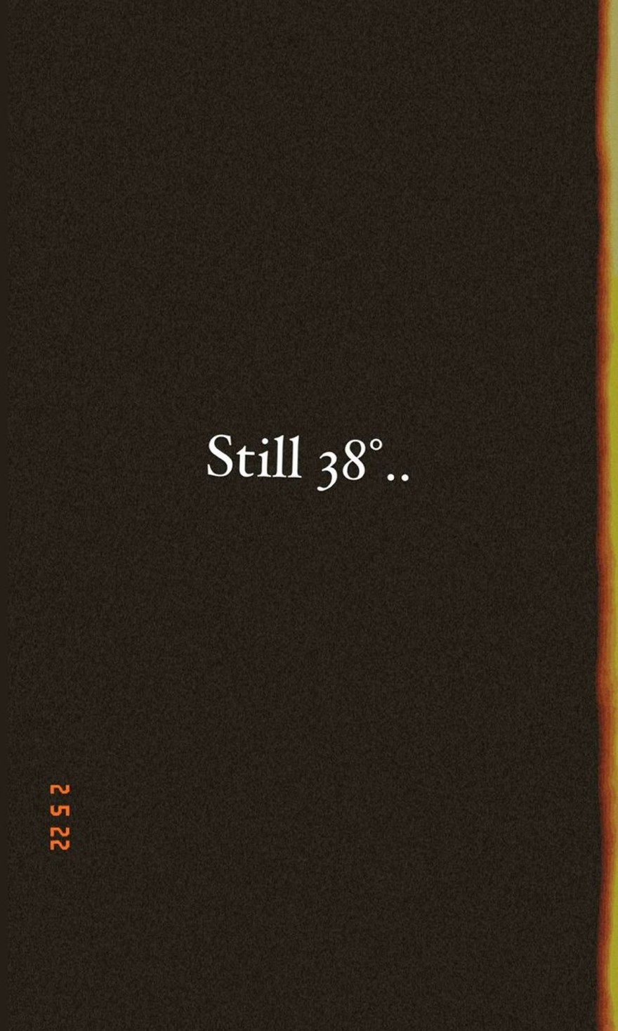 Η ανάρτηση του Σάββα Πούμπουρα για τον πυρετό