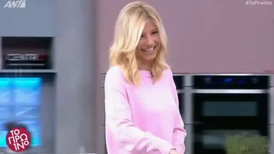 Παραλίγο ατύχημα για την Φαίη Σκορδά στο Πρωινό - Λαχτάρησε ο Γιώργος Λιάγκας