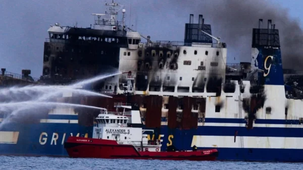 Δυσάρεστη εξέλιξη - Βρέθηκε απανθρακωμένη σορός στο Euroferry Olympia