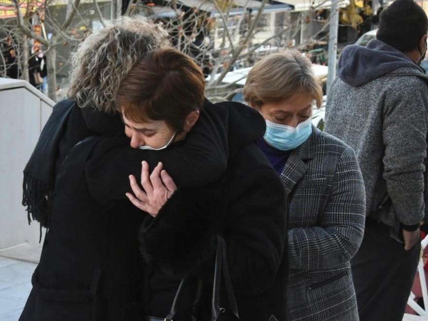 Έξω από τη δίκη της Ελένης Τοπαλούδη