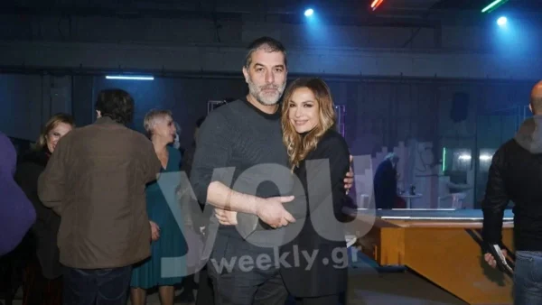 «Με καλή παρέα...» - Νέα φωτογραφία της Δέσποινας Βανδή με τον Βασίλη Μπισμπίκη στο Instagram