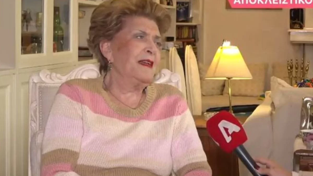 Βάσια Τριφύλλη: « Δεν το θεωρώ δικάσιμο το σηκώσω το χέρι μου και να σου αστράψω ένα χαστούκι...»