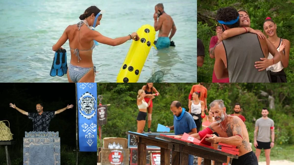 Survivor 5 Highlights (5/3): Η είσοδος των νέων παικτών και τα «γαλλικά» της Σταυρούλας