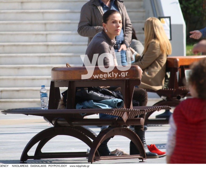 Η Τζίνα Αλιμόνου σε σπάνια έξοδο