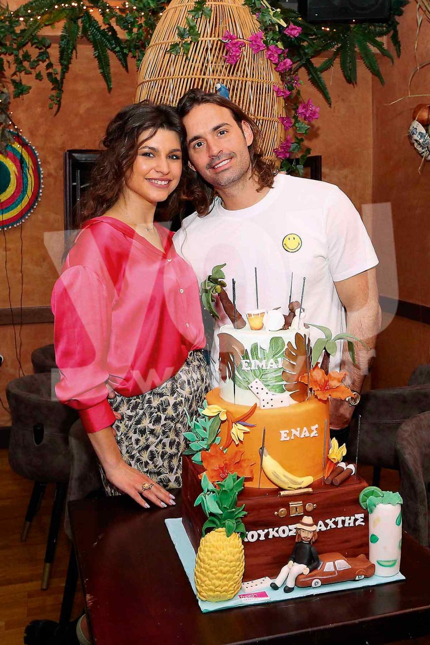 Σπύρος Λάζαρης πάρτι περιοδικό you