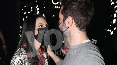 Αποκλειστικές φωτογραφίες από τα τρυφερά τετ - α - τετ της Μπεζάν με τον Παππά λίγο πριν γίνουν γονείς