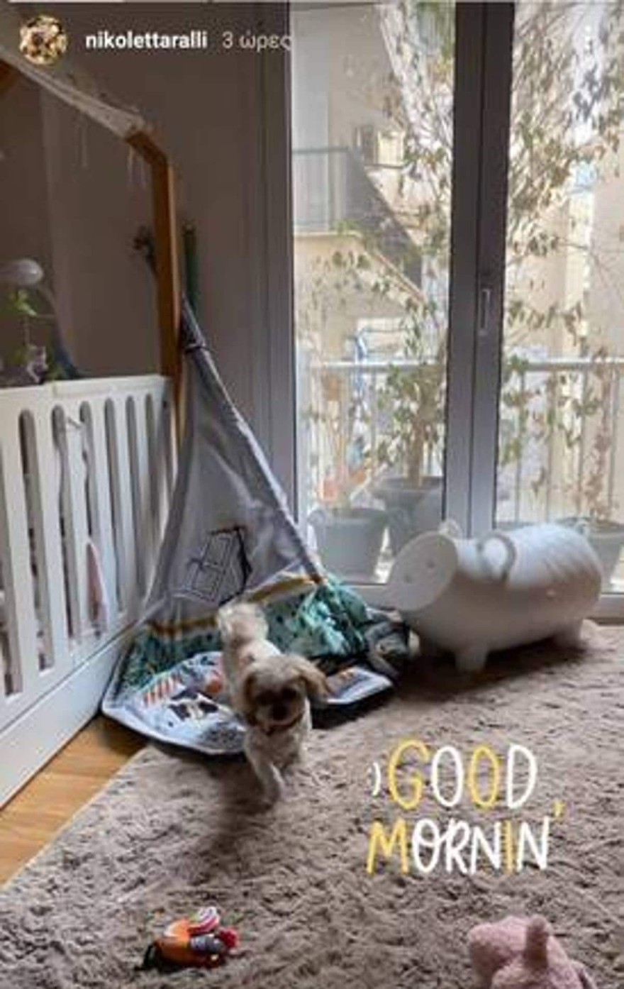 Το δωμάτιο του μωρού της Νικολέτας Ράλλη