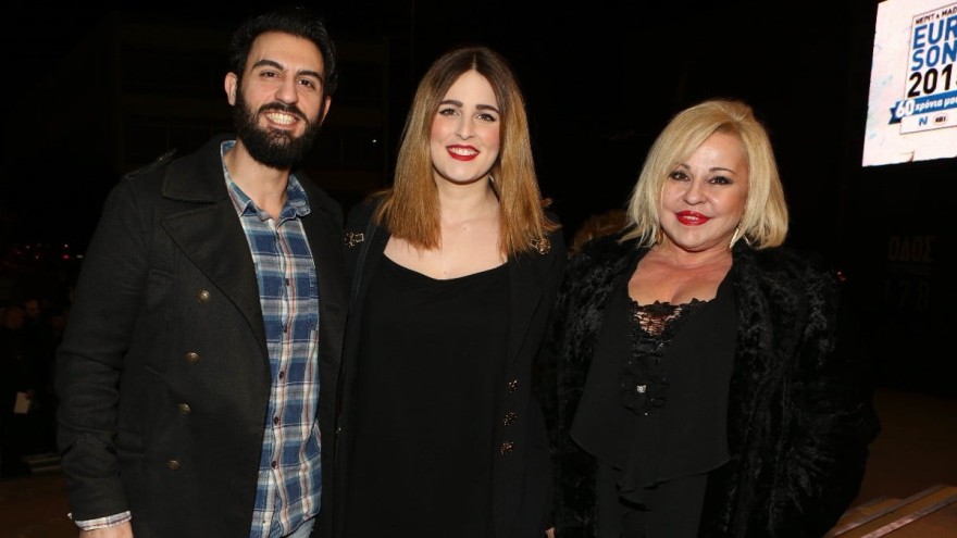 Φωτογραφίες της Εβελίνας Νικόλιζα με τον σύντροφό της 