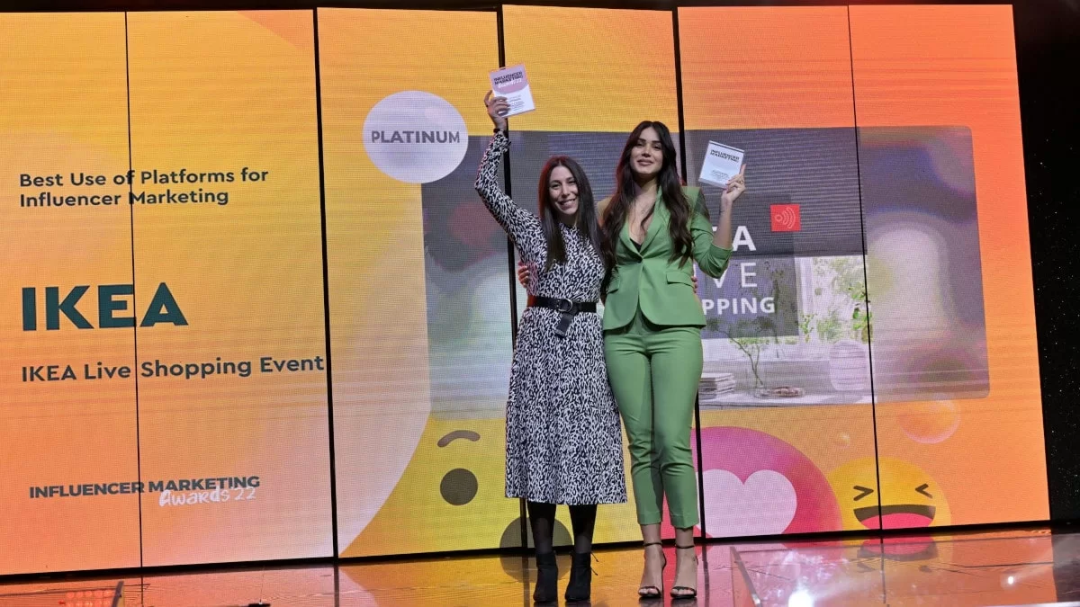Σπουδαία διάκριση για την ΙΚΕΑ στα Influencer Marketing Awards