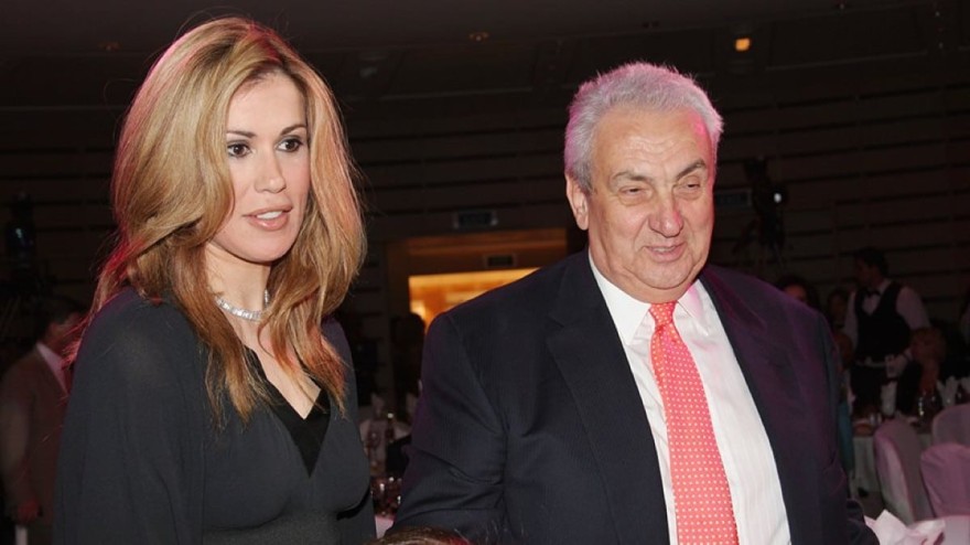 Δημήτρης Κοντομηνάς με την κόρη του, Μαρία 