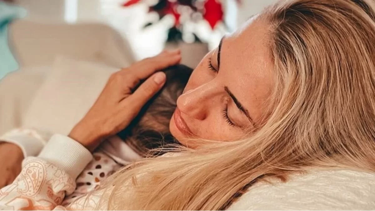 Ξεκαρδιστικές στιγμές για την Μαρία Ηλιάκη - Οι γλυκές φωτογραφίες με την κόρη της