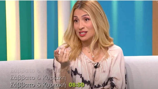 Η Μαρία Ηλιάκη: Μοιράζεται τις ανησυχίες της για το μεγάλωμα της κόρης της