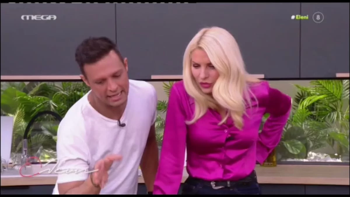 Τα λάγνα βλέμματα του Σάββα Πούμπουρα στην Ελένη Μενεγάκη - Ασύλληπτο περιστατικό