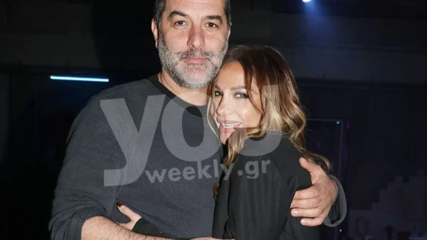 Ασυγκράτητος ο Βασίλης Μπισμπίκης - Το τρυφερό σχόλιο του ηθοποιού στην Δέσποινα Βανδή