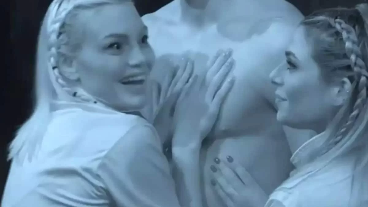 Επική στιγμή στο Total Blackout: Η Αλεξάνδρα Παναγιώταρου «ζαλίστηκε» με το κορμί του πολίστα