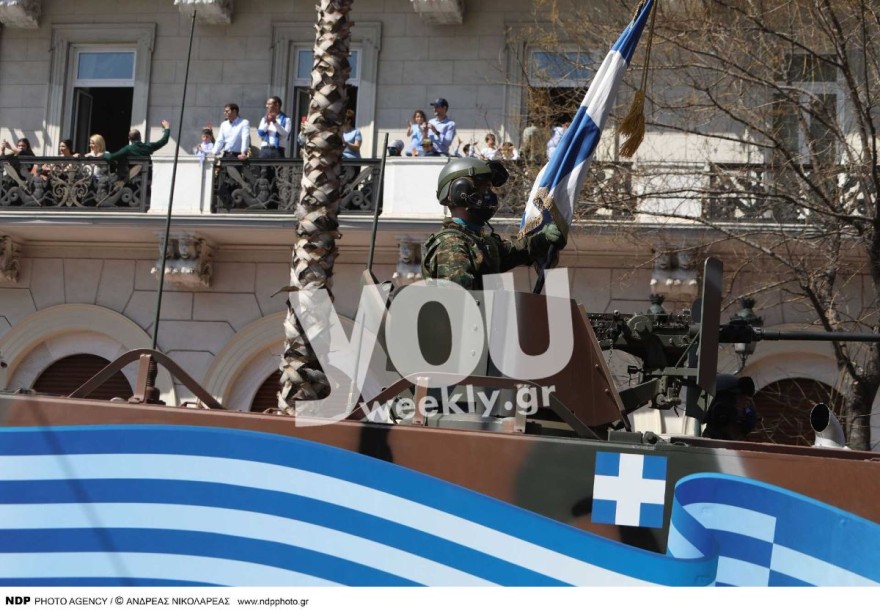 Στρατιωτική παρέλαση 25η Μαρτίου