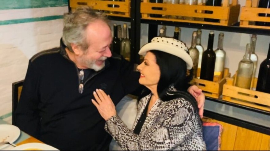 Η Ζωζώ Σαπουντζάκη και ο Γρηγόρης Βαλτινός