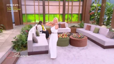 Έμεινε "κάγκελο" η Ελένη Μενεγάκη με το "ατύχημα" του Σάββα Πούμπουρα στον αέρα της εκπομπής