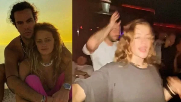 Τα "έσπασαν" σε βραδινή έξοδο Άγγελος Λάτσιος - Γαία Μερκούρη! Ξέφρενος χορός μέχρι πρωίας