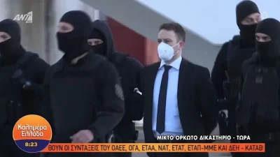 Κατέφτασε στα δικαστήρια ο Μπάμπης Αναγνωστόπουλος - Τα πρώτα πλάνα με το βλέμμα στο κενό