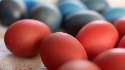 Τα πασχαλινά αυγά που έγιναν viral - Ζυγίζει 90 κιλά στη Θεσσαλονίκη