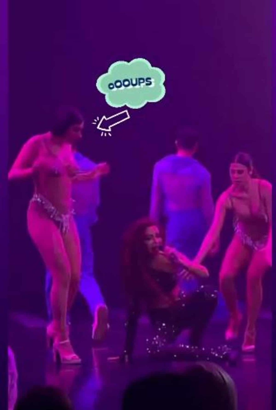 H Φουρέιρα έπεσε στη σκηνή