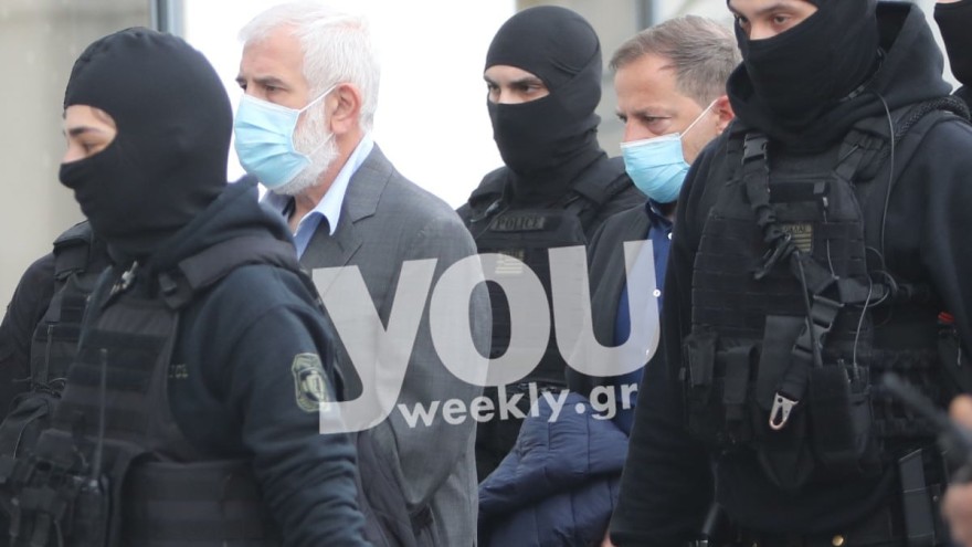 Ο Φιλιππίδης και ο Λιγνάδης έξω από το δικαστήριο