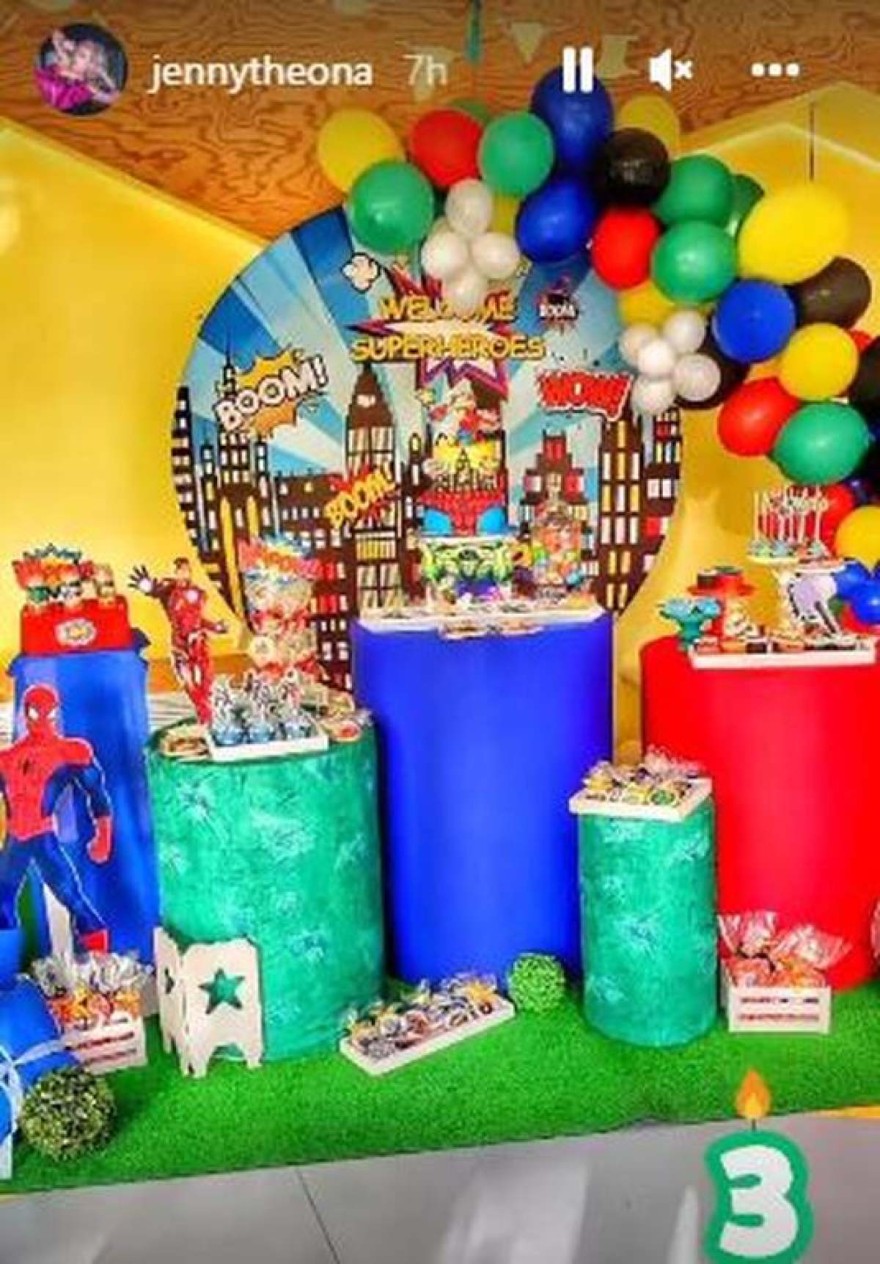 Το πάρτι γενεθλίων του γιου της Θεωνά και του Αναστασιάδη