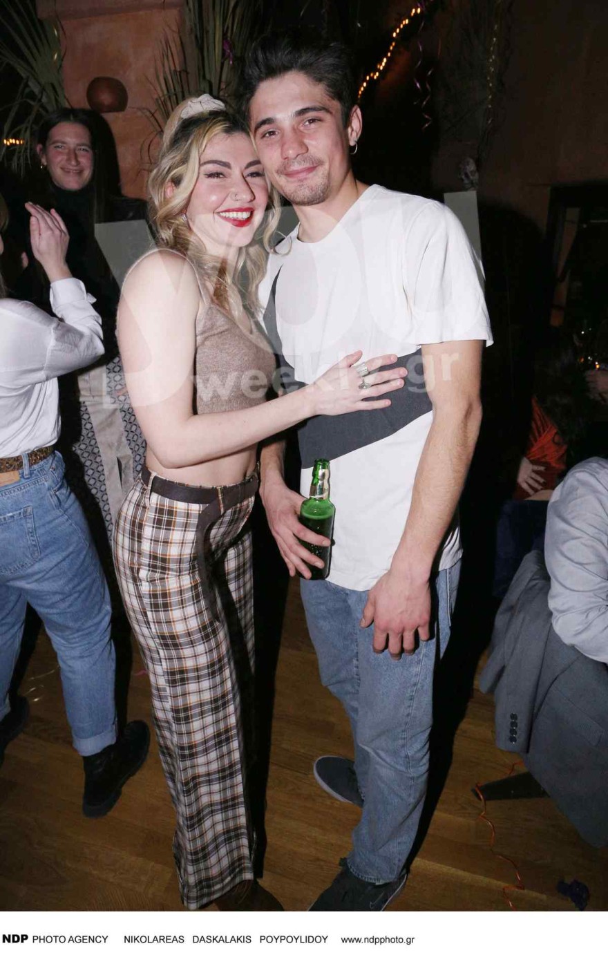 Κώστας Νικούλι με την σύντροφό του