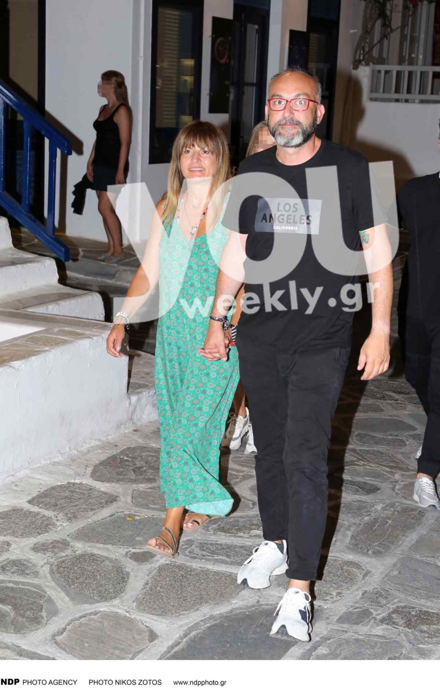 Χρήστος Κιούσης με την σύντροφό του