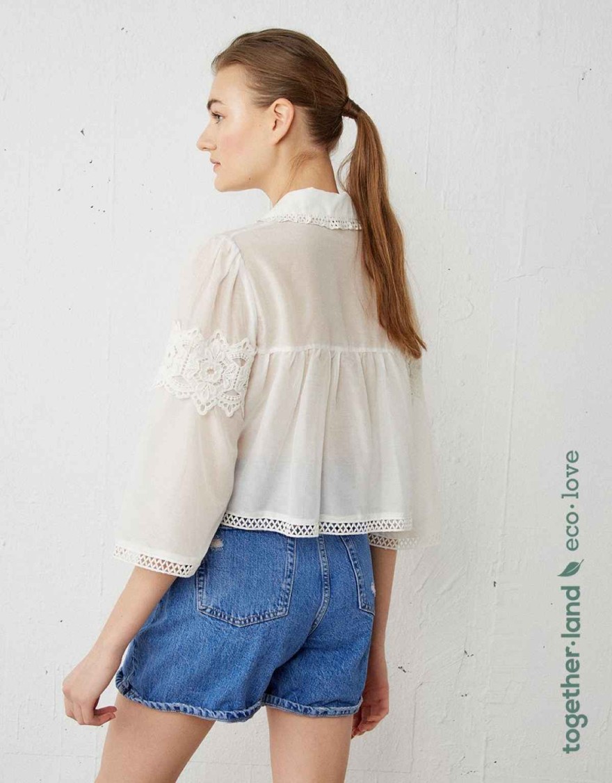 Άσπρο πουκάμισο από τα BSB