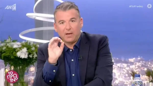 Πάτρα: «Εμείς εδώ δουλεύουμε και...» - Ξέσπασε ο Γιώργος Λιάγκας στον αέρα του Πρωινού