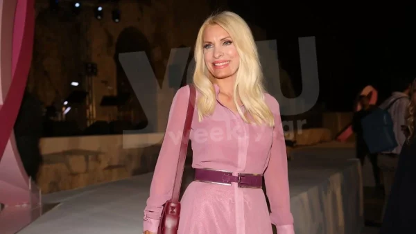 Ελένη Μενεγάκη - αποκλειστικό: Προσκύνησε στο Μοναστήρι της Παναχράντου