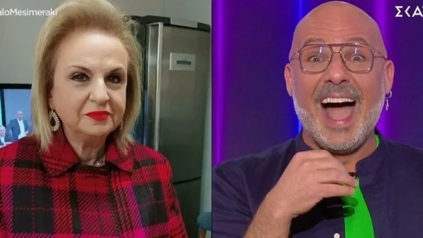 Καλό Μεσημεράκι: Η Ματίνα Παγώνη κάλεσε τον Μουτσινά για να εμβολιαστεί - Έμεινε κάγελο ο παρουσιαστής