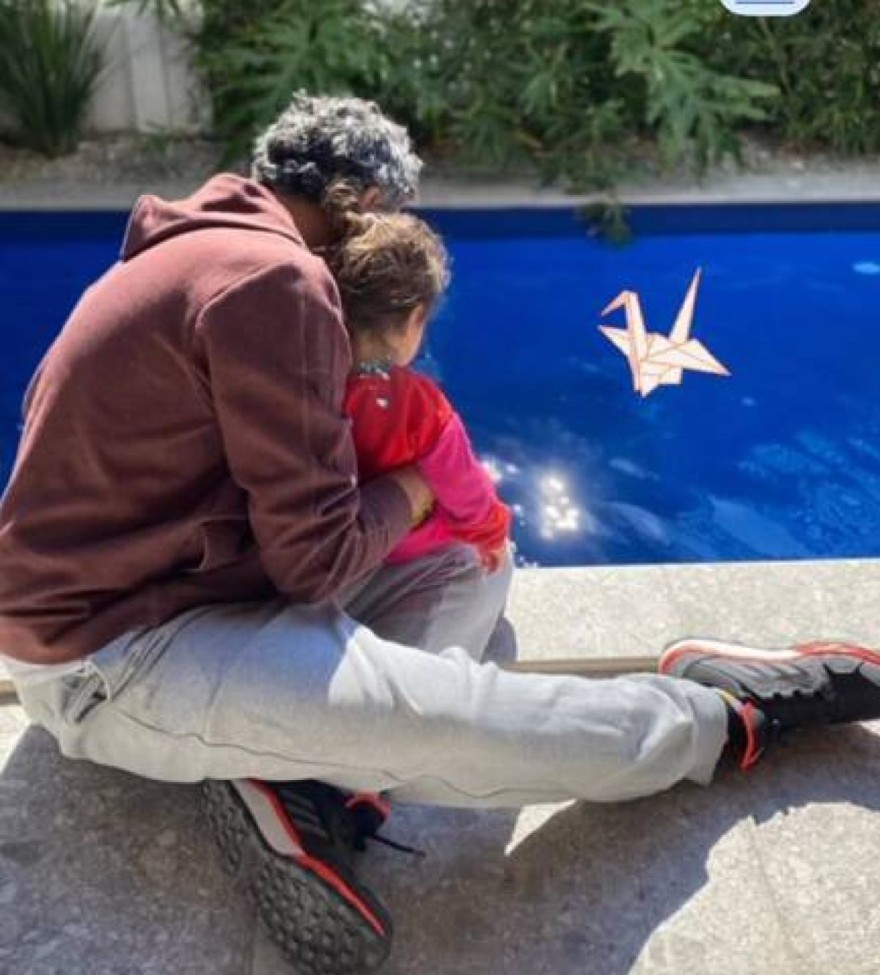 Η Νικολέττα Ράλλη και η κόρη της