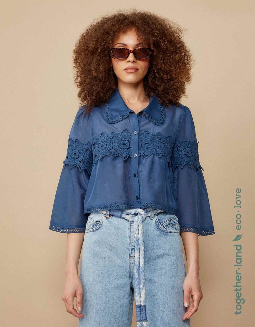 Μπλε πουκάμισο από τα BSB