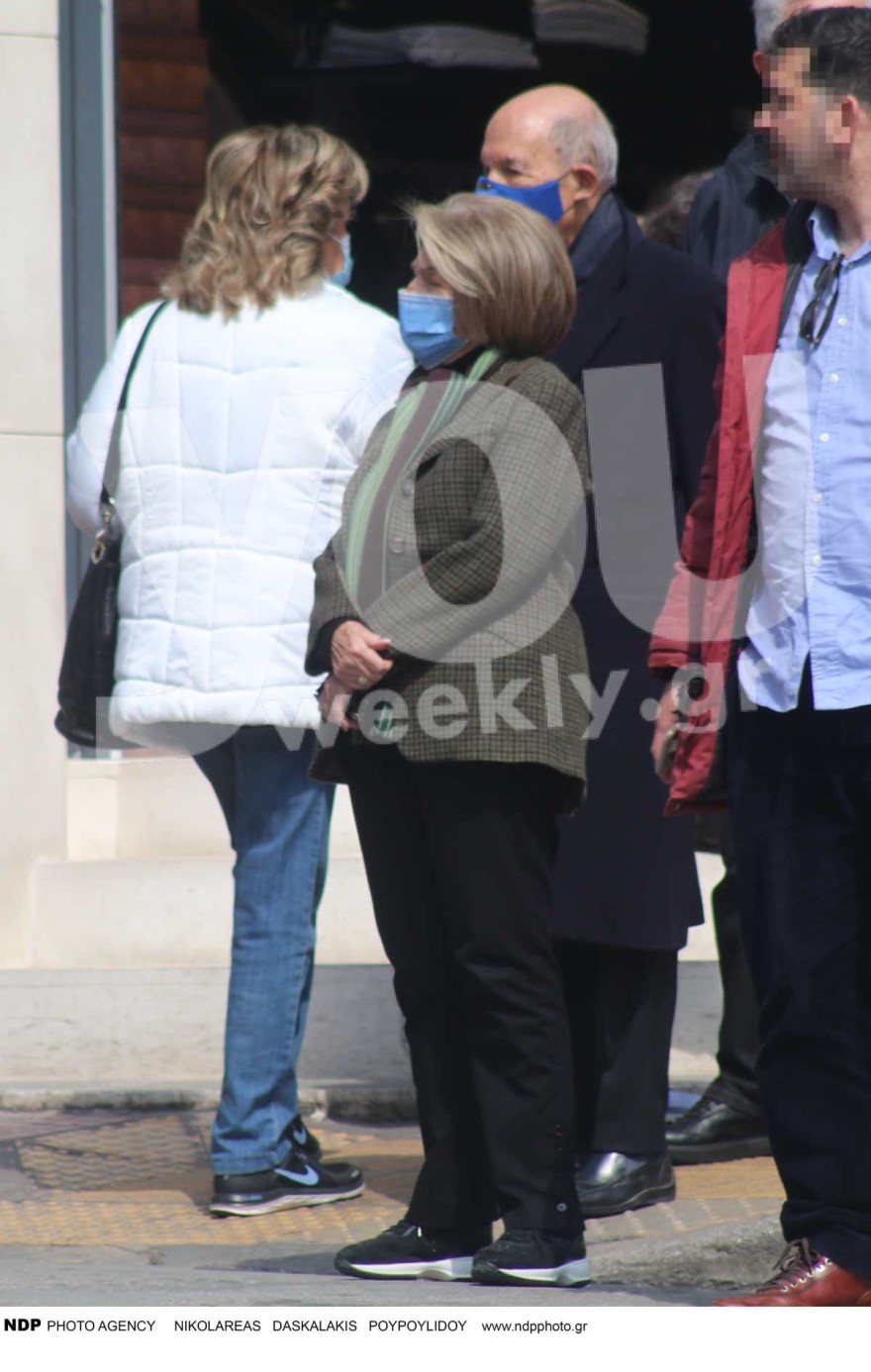 Κώστας Σημίτης με την σύζυγό του