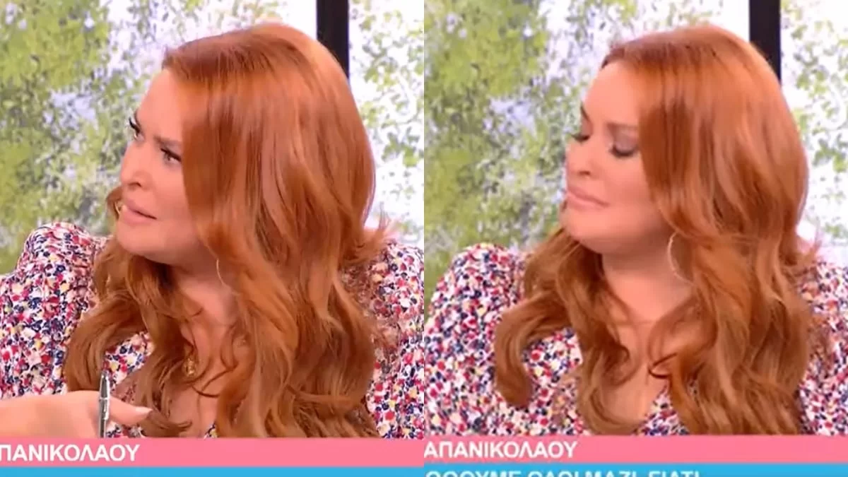 "Σπάραξε" στον αέρα του MEGA η Σίσσυ Χρηστίδου - Δεν κατάφερε να συγκρατήσει τα δάκρυά της