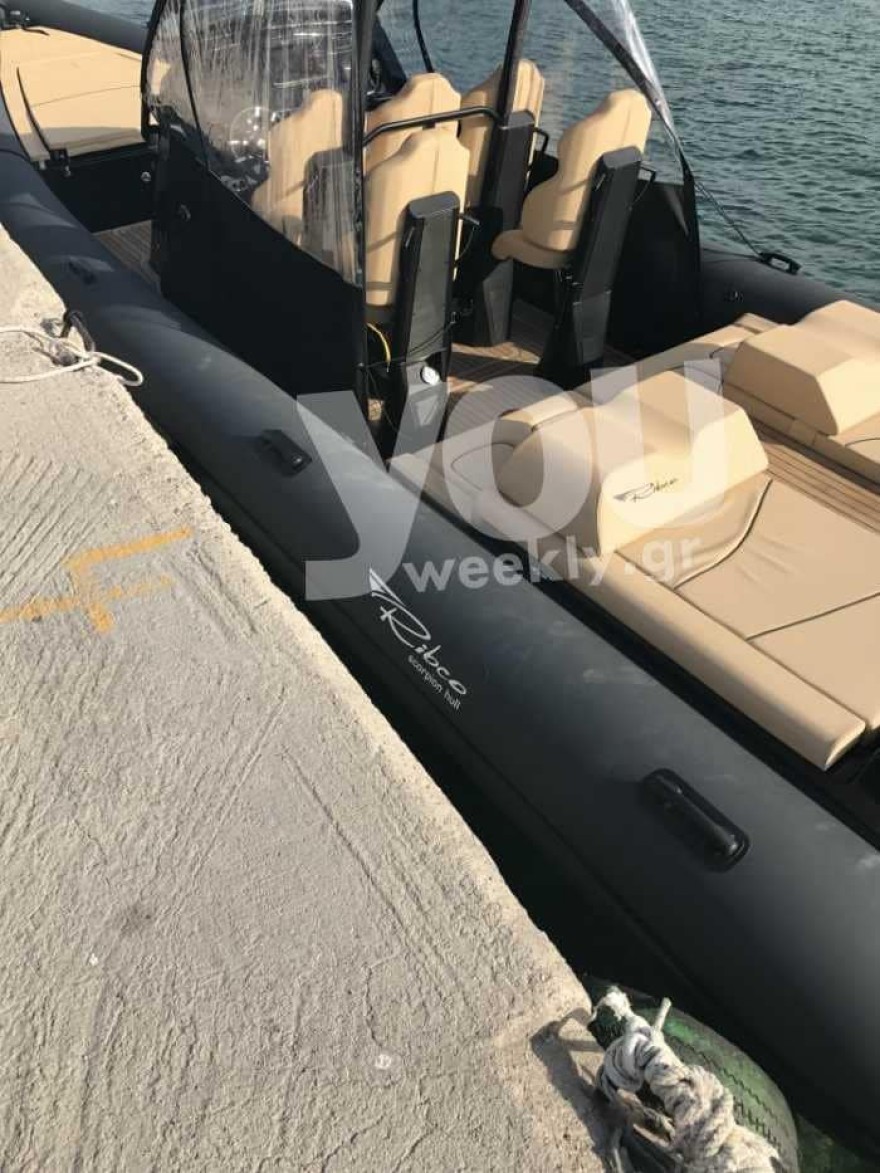 σκάφος Ελένης Μενεγάκη Ματέο Παντζόπουλος