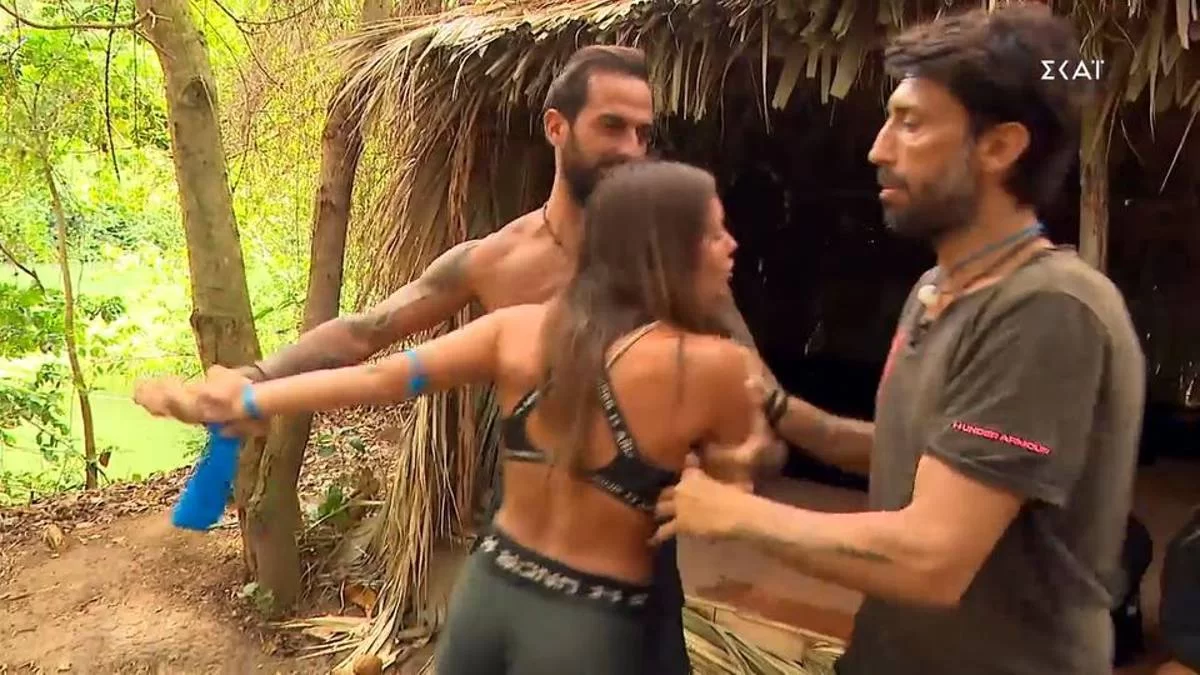 Survivor 5: Την κράταγαν οι συμπαίκτες της - Εξαγριωμένη η Σοφιάννα με τον Τάκη