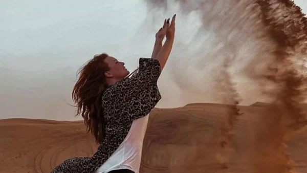 Οι πρώτες φωτογραφίες από το ταξίδι της Χρηστίδου με τον Μαραντίνη στο Ντουμπάι