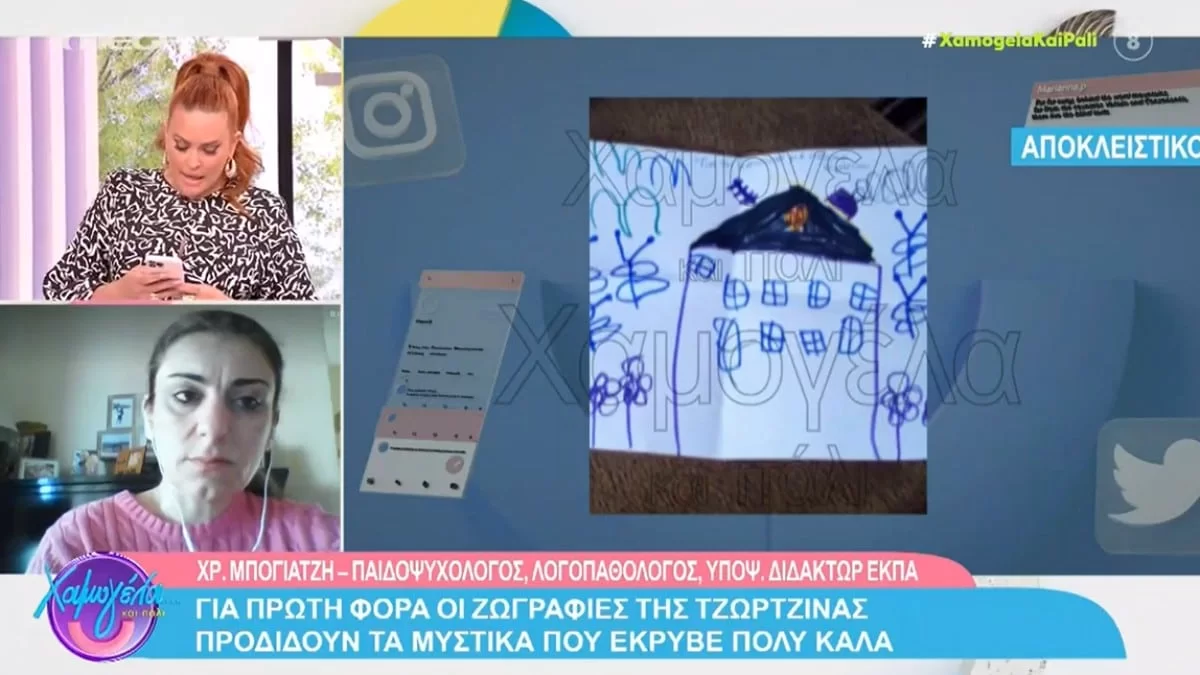 Πάτρα: «Σίγουρα είναι μια κραυγή» - Οι ανησυχητικές ζωγραφιές της Τζωρτζίνας