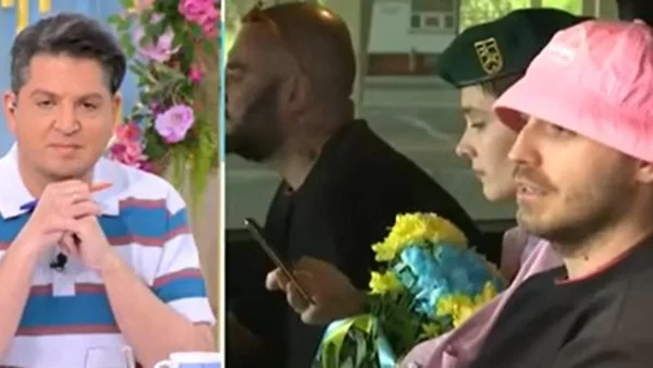 Ο Ουκρανός νικητής της Eurovision φεύγει για το μέτωπο του πολέμου - Με δάκρυα αποχαιρετά την κοπέλα του