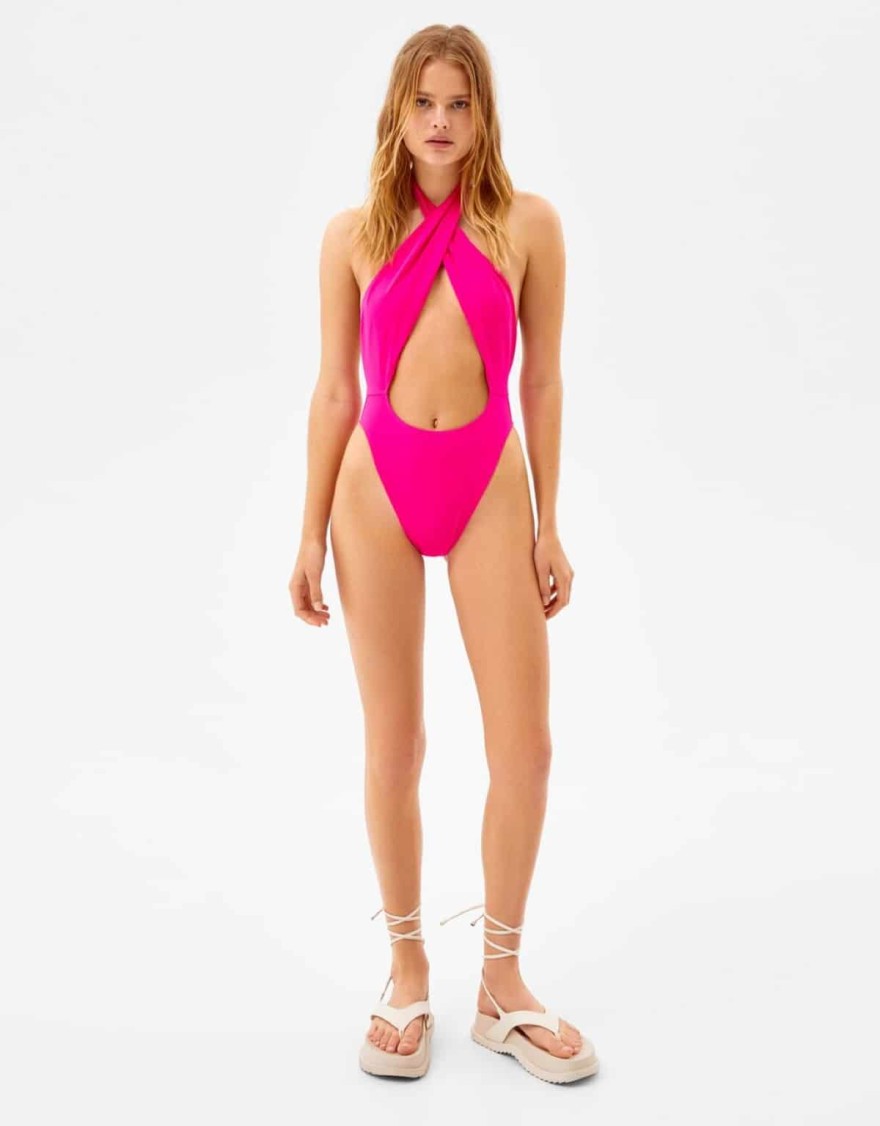 Ολόσωμο μαγιό από τα Bershka