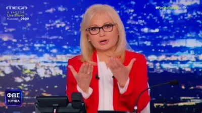 Φως στο Τούνελ: «Έλεος! Μου ‘χει σπάσει το τύμπανο» - Έξαλλη στον αέρα του MEGA η Αγγελική Νικολούλη