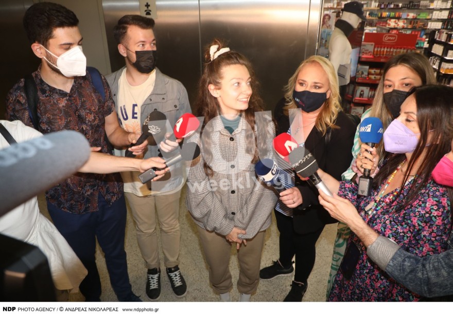 Αμάντα Γεωργιάδη επιστροφή Αθήνα