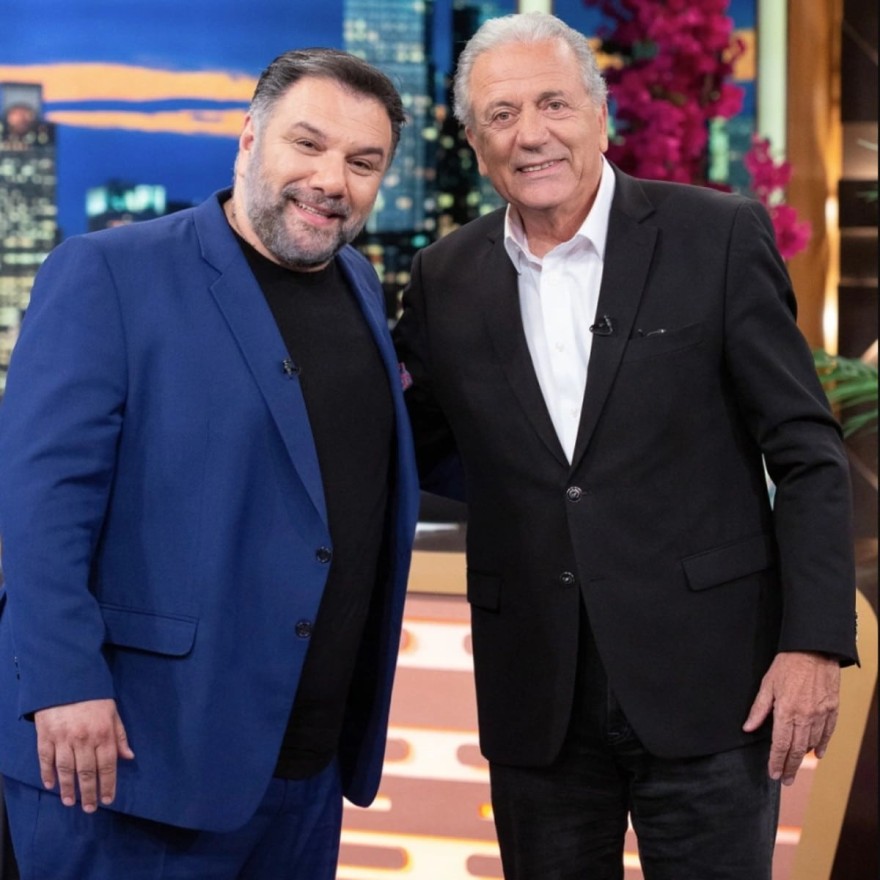 Μαρία Γεωργιάδη και Δημήτρης Αβραμόπουλος απόψε στο The 2night show φωτογραφίες