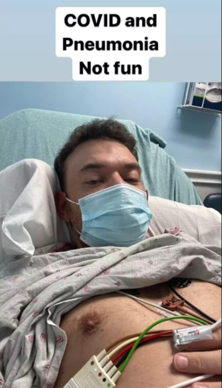 Ο Δημήτρης Γιαννέτος στο νοσοκομείο